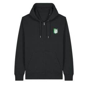 Stanley Stella Merch Connector 2.0 Zip Sweatjacke  Schwarz | #justlogo4c