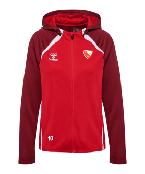 Hummel Lead 2.0 Kapuzenjacke Damen Rot F3713