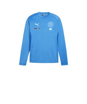 PUMA teamGOAL Training Sweatshirt Kids Blau F02