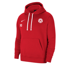 Nike Park 20 Fleece Hoody Rot Weiss F657