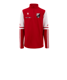 adidas Squadra 25 HalfZip Sweatshirt Kids Rot