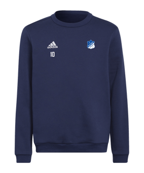 adidas Entrada 22 Sweatshirt Kids Blau