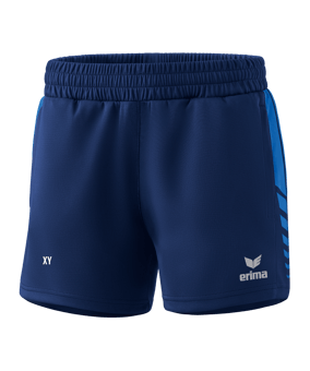 Erima Six Wings Worker Short Damen Dunkelblau