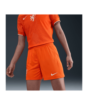 Nike Niederlande Short Home 2025 Damen Orange F819 - orange