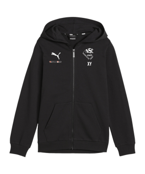 PUMA teamGOAL Casuals Kapuzenjacke Kids F03