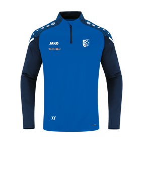JAKO Performance Ziptop Blau Blau F403