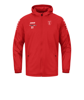 JAKO Team 2.0 Allwetterjacke Kids Rot F100