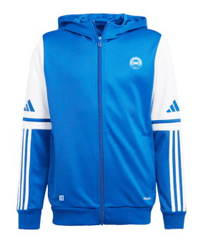 adidas Squadra 25 Kapuzenjacke Kids Blau
