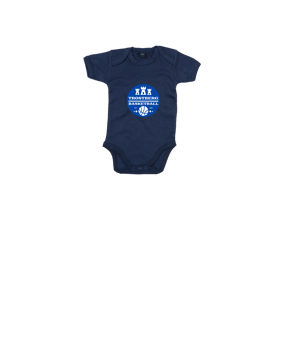Merch Baby Body Nautical Navy | #logo farbig