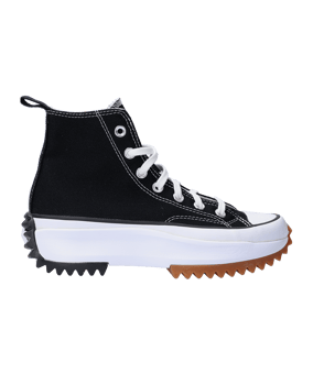 Converse Run Star Hike HI Damen Schwarz - schwarz