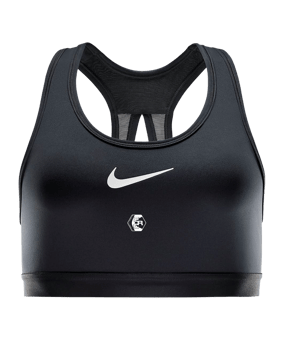 Nike Swoosh High Support Bra Sport-BH Damen Schwarz F010