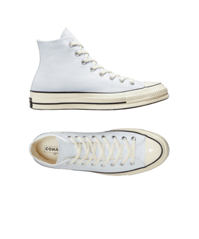 Converse Chuck 70 Weiss Schwarz Beige - weiss