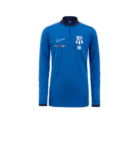 Nike Academy 25 Drill Top Sweatshirt Kids Blau F463