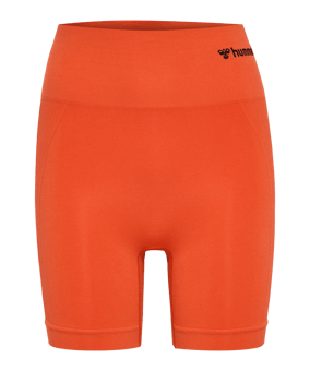 Hummel Tif Seamless Short Damen Orange F5022 - orange