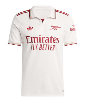adidas FC Arsenal Londres Authentic Maillot 3rd 2025/2026 Blanc - blanc