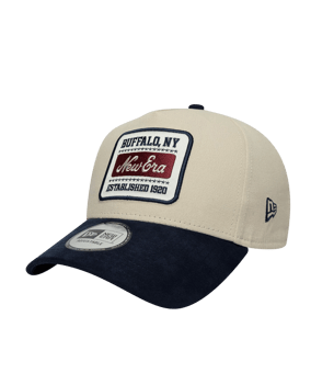 New Era Ne Patch Suede Eframe Cap Beige - beige