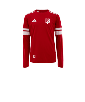adidas Squadra 25 Trikot Langarm Kids Rot