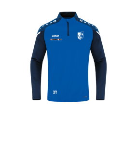 JAKO Performance Ziptop Kids Blau Blau F403