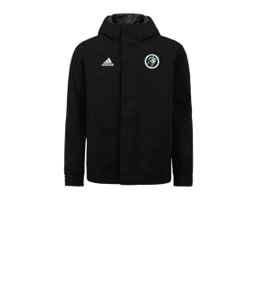 Veste tout temps enfants adidas Entrada 22 noir 