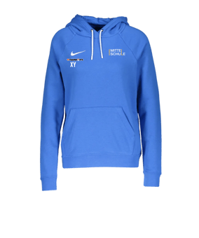 Nike Park 20 Fleece Hoody Damen Blau Weiss F463