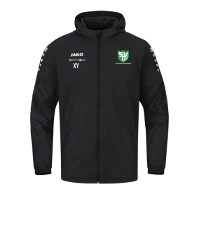 JAKO Team 2.0 Allwetterjacke Schwarz F800