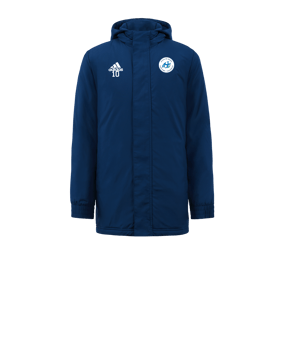 Veste adidas Entrada 22 Stadium  enfants Bleue 