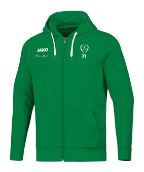 JAKO Base Kapuzenjacke Grün F06