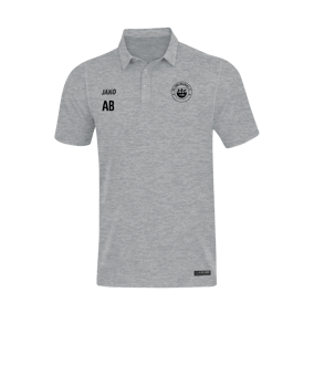 JAKO Premium Basics Poloshirt Grau F40