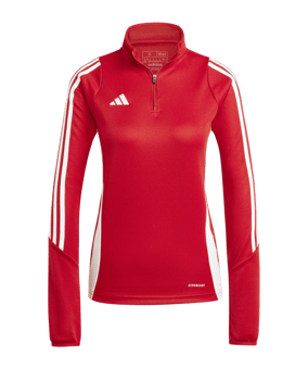adidas Tiro 24 Trainingstop Damen Rot Weiss - rot