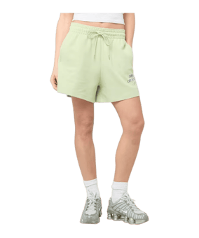Nike Fleece Boyfriend Pantaloncini Donna Verde C371 - verde