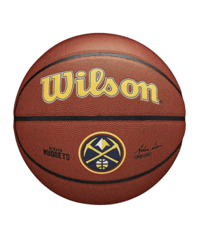 Wilson NBA Denver Nuggets Team Alliance Ball Braun - braun