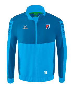 Erima SIX WINGS Präsentationsjacke Blau