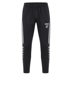 JAKO Power Polyesterhose Schwarz Weiss F802