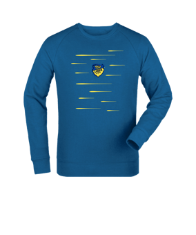 Merch Roller Sweatshirt Royal Blue | #lines Jubiläum