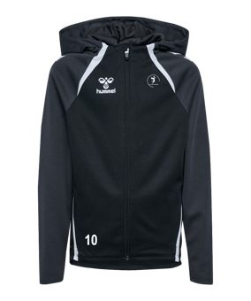 Hummel Lead 2.0 Kapuzenjacke Kids Schwarz F1006