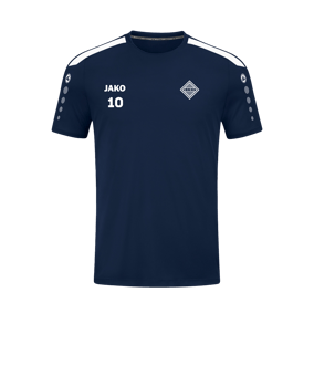 JAKO Power Trikot Blau Weiss F900