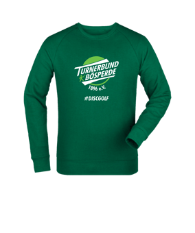 Merch Roller Sweatshirt Bottle Green |  #discgolf