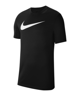 Nike Park 20 T-Shirt Swoosh Schwarz F010 - schwarz