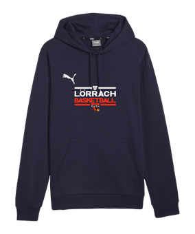 PUMA teamGOAL Casuals Hoody Blau F06