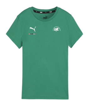 PUMA teamGOAL Casuals T-Shirt Damen Grün F05
