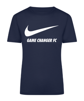 Game Changer FC Nike Park 20 T-Shirt Damen F451 - blau