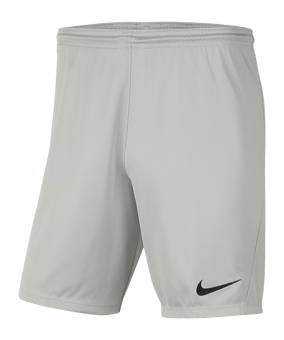 Nike Park III Short Grau F017 - grau