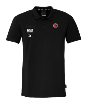 Kempa Prime Poloshirt Schwarz F01