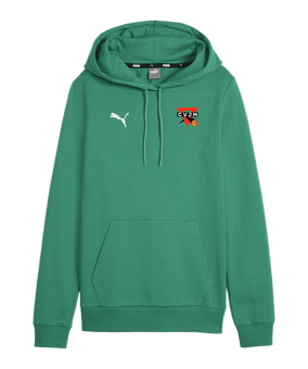 PUMA teamGOAL Casuals Hoody Damen Grün F05