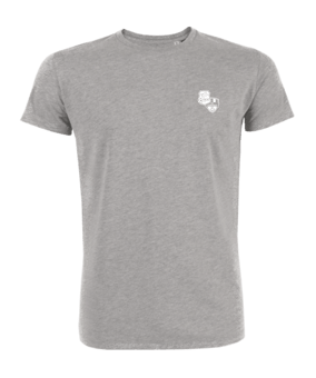 Merch Creator T-Shirt Heather Grey | #justlogo1c