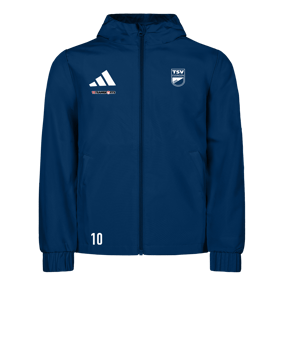 adidas Entrada 26 Allwetterjacke Dunkelblau