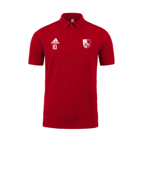 adidas Entrada 22 Poloshirt Rot