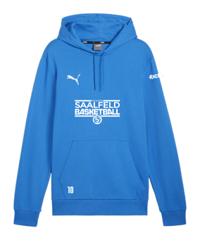 PUMA teamGOAL Casuals Hoody Blau F02