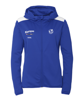 Kempa Emotion 27 Kapuzenjacke Damen Blau F49
