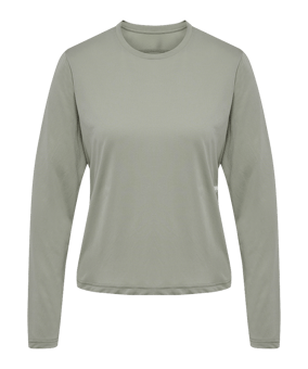Hummel Pulse Workout L/S T-shirt Dames Groen K6092 - groen